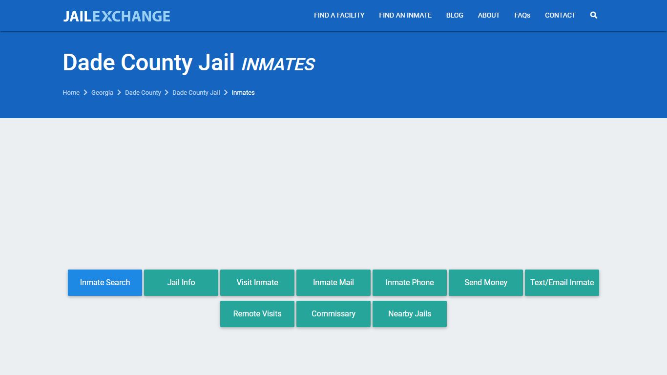 Dade County Inmate Search | Arrests & Mugshots | GA - JAIL EXCHANGE